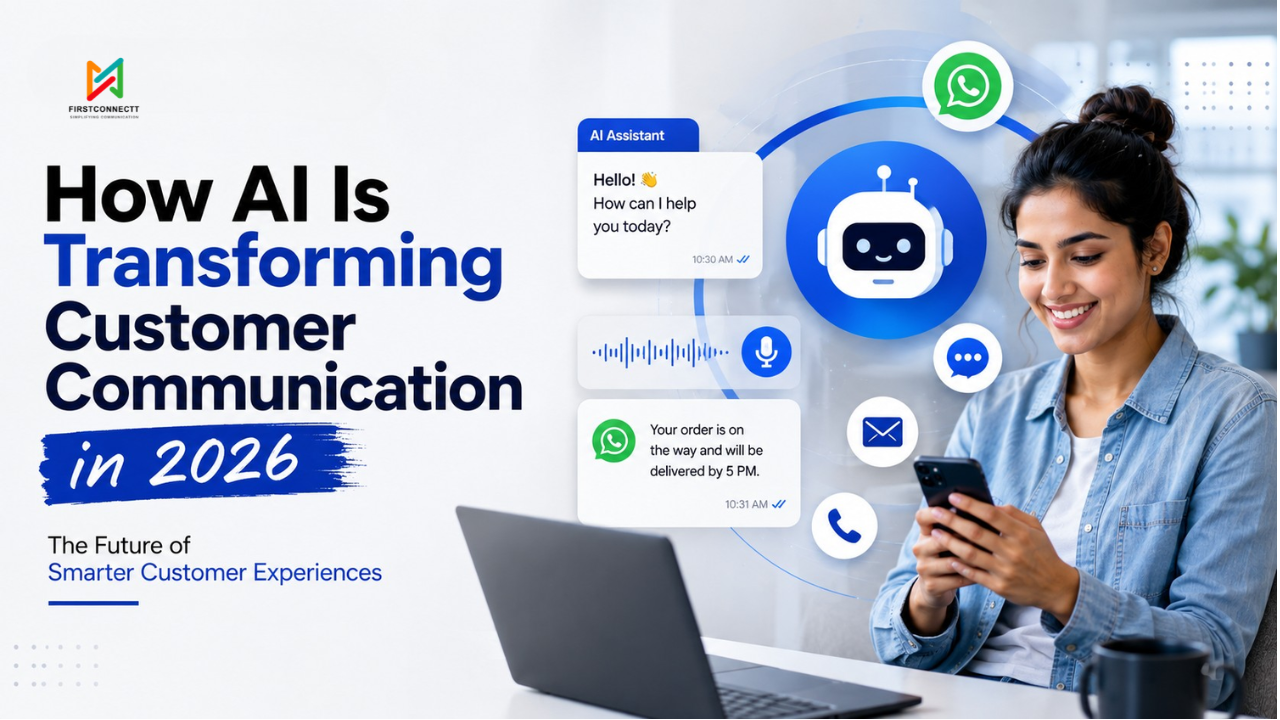 How AI Is Transforming Customer Communication in 2026 – The Future of Smarter Customer Experiences