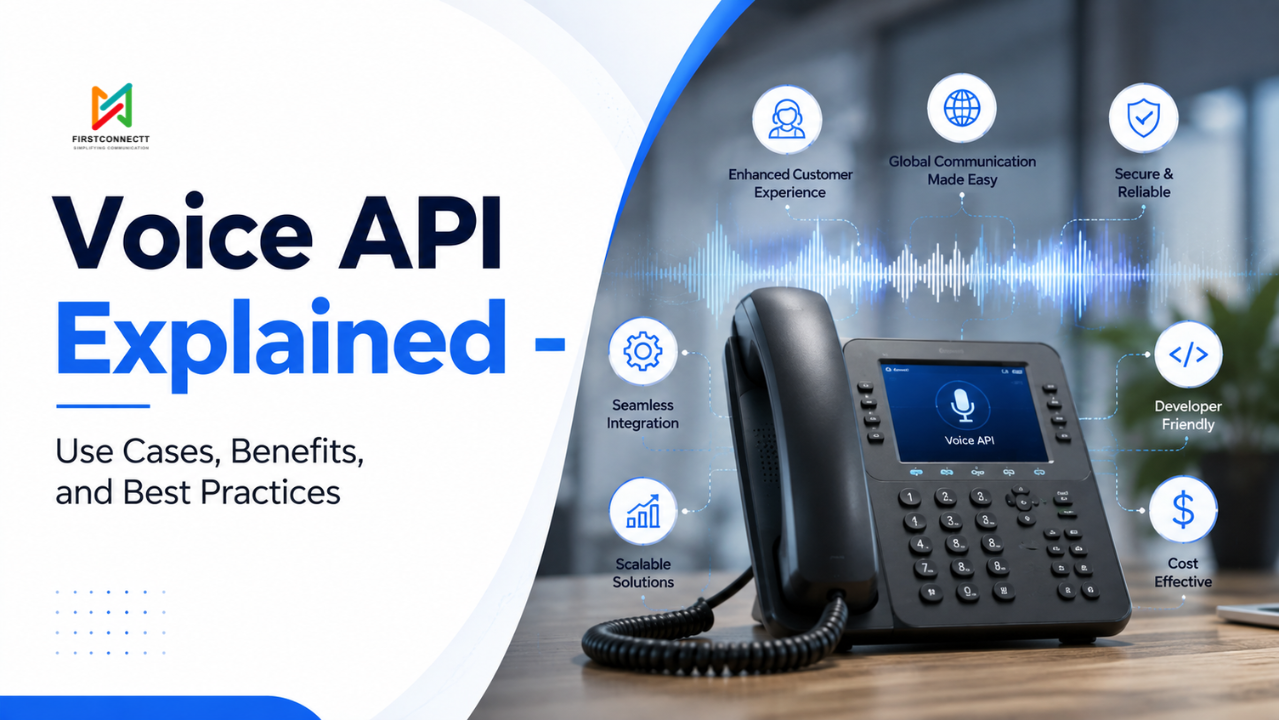 Voice API Explained – Use Cases, Benefits, and Best Practices