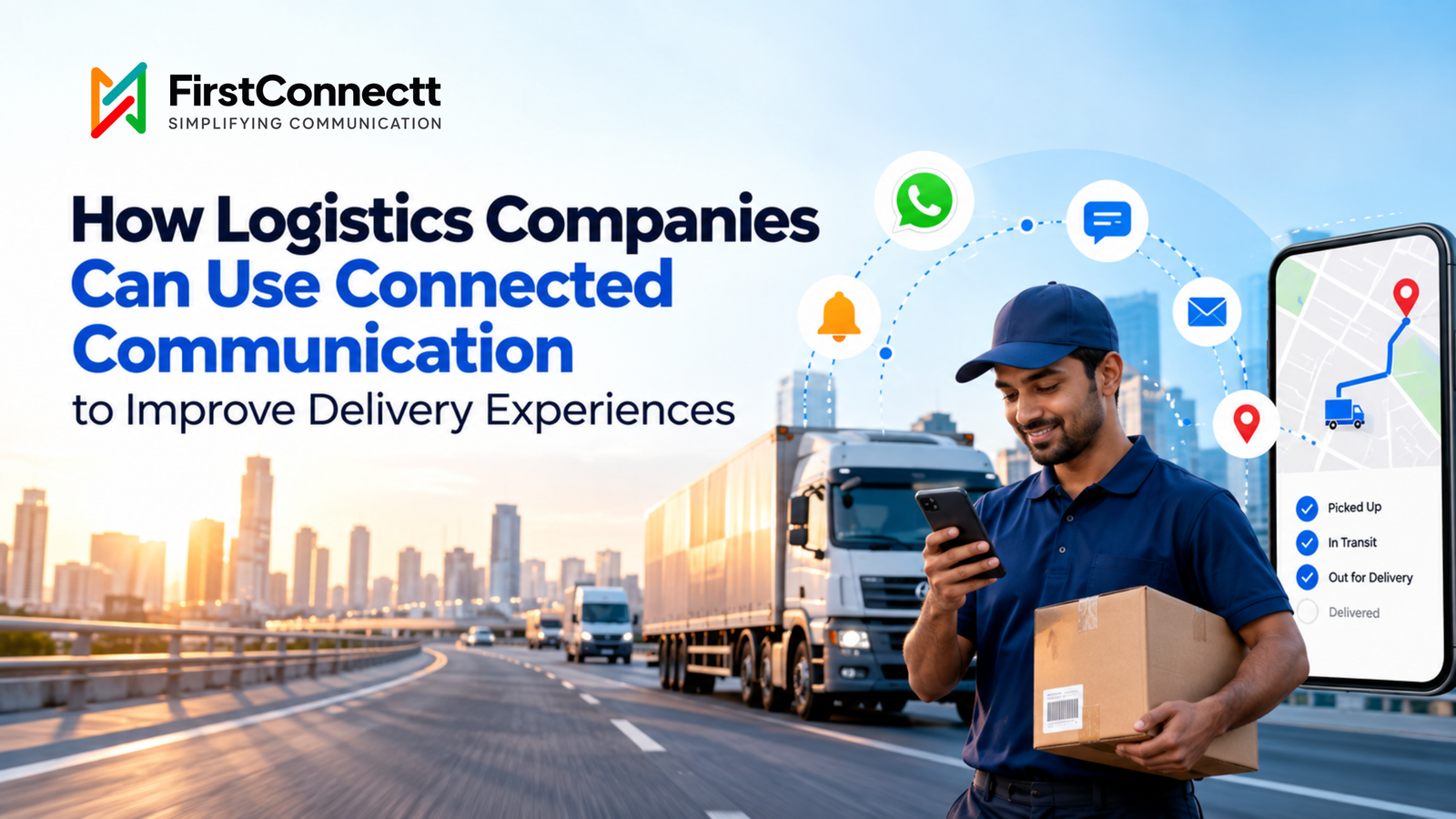 How Logistics Companies Can Use Connected Communication to Improve Delivery Experiences