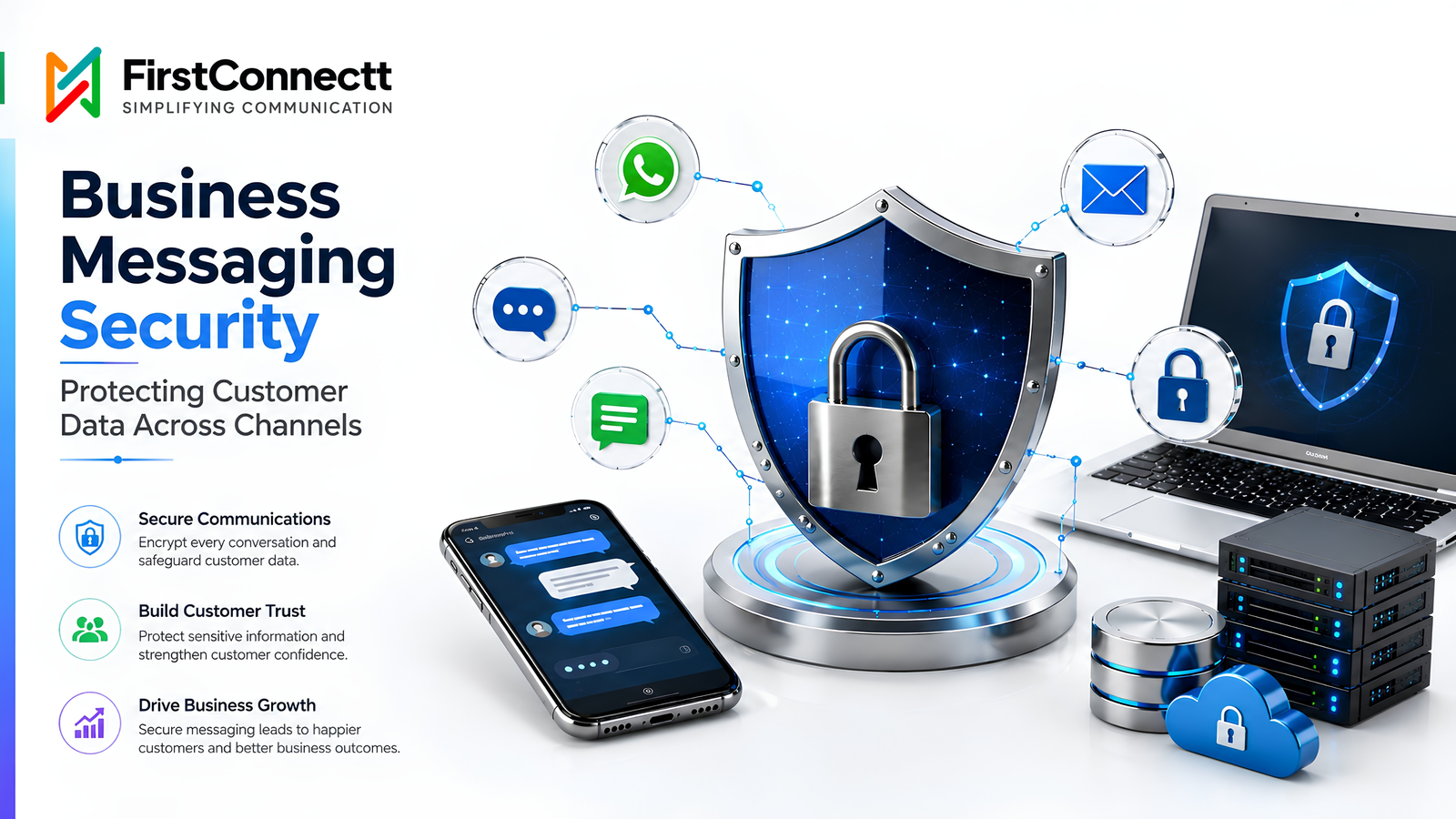 Business Messaging Security – Protecting Customer Data Across Channels